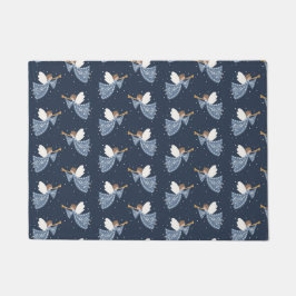 Kerst Engel Vrede op Aarde Vakantie Hartelijk Deurmat