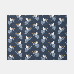 Kerst Engel Vrede op Aarde Vakantie Hartelijk Deurmat