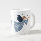 Kerst Engel Vrede op Aarde Vakantie Hartelijk Grote Koffiekop (Voorkant rechts)