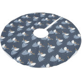 Kerst Engel Vrede op Aarde Vakantie Hartelijk Kerstboom Rok (Gekanteld)