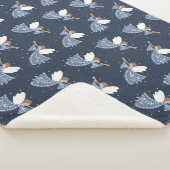 Kerst Engel Vrede op Aarde Vakantie Hartelijk Sherpa Deken (3/4)