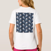 Kerst Engel Vrede op Aarde Vakantie Hartelijk T-shirt (Achterkant)