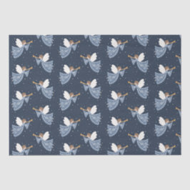 Kerst Engel Vrede op Aarde Vakantie Hartelijk Tissuepapier