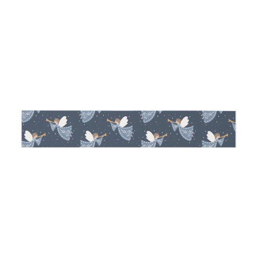 Kerst Engel Vrede op Aarde Vakantie Hartelijk Uitnodigingen Wikkel (Vlak)