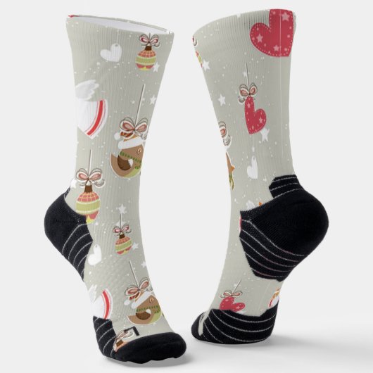 Kerst Engelen Sokken (Gebogen)