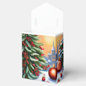 Kerst Ephemera patroon Bedankdoosjes (Geopend)