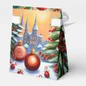 Kerst Ephemera patroon Bedankdoosjes (Achterkant)