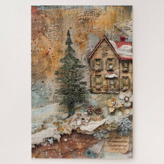 Kerst Ephemera Puzzel (Verticaal)