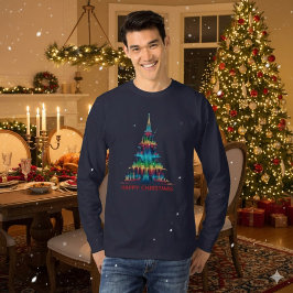 Kerst Equalizer Muziek Boom T-shirt