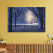 Kerst etherisch canvas afdruk (Insitu (Woonkamer))