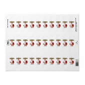 KERST ETIKET (Full Sheet)