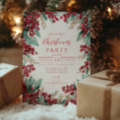 Kerst Eucalyptus en dennen Kaart