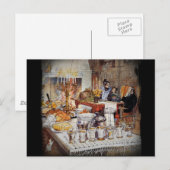 kerst Eve Julaftonen Feestdagenkaart (Voorkant / Achterkant)