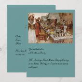 kerst Eve Julaftonen Kaart (Voorkant / Achterkant)