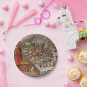 kerst Eve Julaftonen Papieren Bordje (Feest)