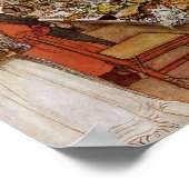 kerst Eve Julaftonen Poster (Hoek)