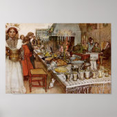 kerst Eve Julaftonen Poster (Voorkant)