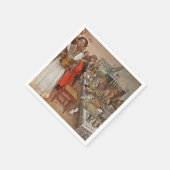 kerst Eve Julaftonen Servetten (Hoek)