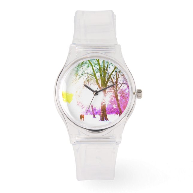 Kerst eWATCH vrouwen ART & DESIGN STIJLEN Horloge (Voorkant)