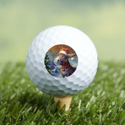 Kerst Ezel (1) Golfballen (Insitu Shirt)