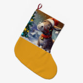 Kerst Ezel 1 Grote Kerstsok (Voorkant (Hangend))