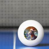 Kerst Ezel (1) Pingpongbal (Net)