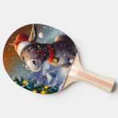 Kerst Ezel (1) Tafeltennisbatje (Zijkant)