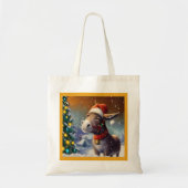 Kerst Ezel 1 Tote Bag (Voorkant)
