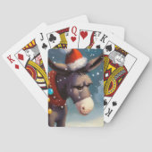 Kerst Ezel (2) Pokerkaarten (Achterkant)