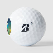Kerst Ezel (3) Golfballen (Logo)