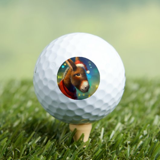 Kerst Ezel (3) Golfballen (Insitu Shirt)