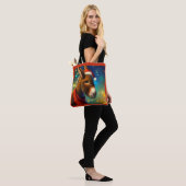 Kerst Ezel 3 Tote Bag (Op model)