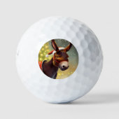 Kerst Ezel (4) Golfballen (Voorkant)