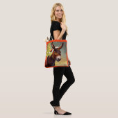 Kerst Ezel 4 Tote Bag (Op model)