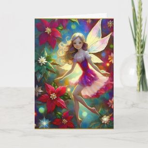 Kerst Fairy Collectie - Ash Blond Haar Kaart