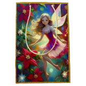 Kerst Fairy Collectie - Ash Blond Haar Medium Cadeauzakje (Voorkant)