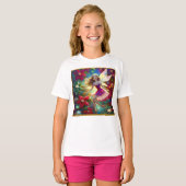 Kerst Fairy Collectie - Ash Blond Haar T-shirt (Voorkant volledig)