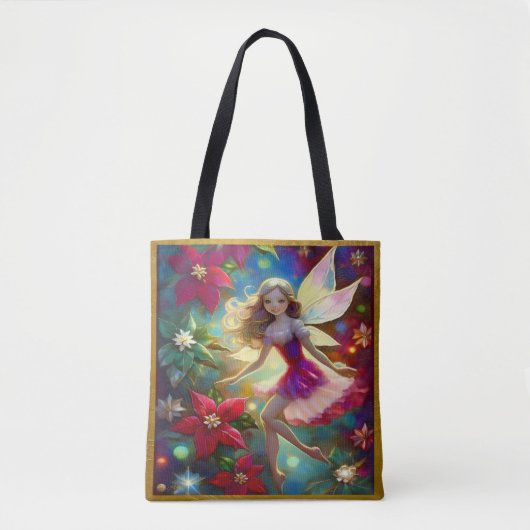 Kerst Fairy Collectie - Ash Blond Haar Tote Bag (Voorkant)