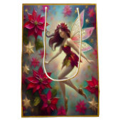 Kerst Fairy Collectie - Auburn Hair Medium Cadeauzakje (Achterkant)