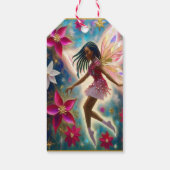 Kerst Fairy Collectie - Kornuiten Vlechten Haar Cadeaulabel (Achterkant)