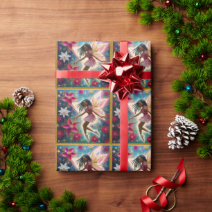 Kerst Fairy Collectie - Kornuiten Vlechten Haar Cadeaupapier
