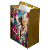 Kerst Fairy Collectie - Kornuiten Vlechten Haar Medium Cadeauzakje (Voorkant Gekanteld)