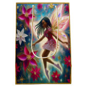 Kerst Fairy Collectie - Kornuiten Vlechten Haar Medium Cadeauzakje (Achterkant)