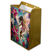 Kerst Fairy Collectie - Kornuiten Vlechten Haar Medium Cadeauzakje (Achterkant Gekanteld)