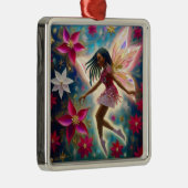 Kerst Fairy Collectie - Kornuiten Vlechten Haar Metalen Ornament (Rechts)