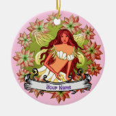 Kerst Fairy custom fee ornament (Voorkant)