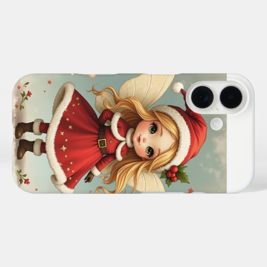 Kerst Fairy iPhone hoesjes (Achterkant (horizontaal))