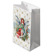Kerst Fairy Kerstmis Gift Bag Klein Cadeauzakje (Voorkant Gekanteld)