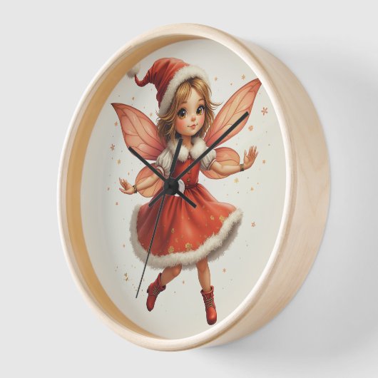 Kerst Fairy Wall Klokken (Hoek)