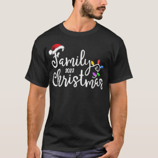 Kerst Familie 2022 Schattige Familie Kerst 2022 T T-shirt